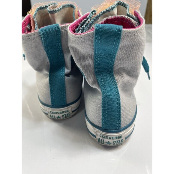 Women’s Converse Shoes Size 3 Multicolor Fun Shoes In Excellent Condition - Picture 5 of 16